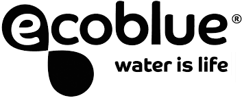 Ecoblue logo.
